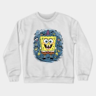 [ORIGINAL] Spongebob: Doodlebob Kids Crewneck Sweatshirt